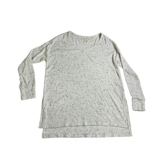 American Eagle Outfitters Oversized Thermal V Neck Sweater XS - Picture 1 of 6